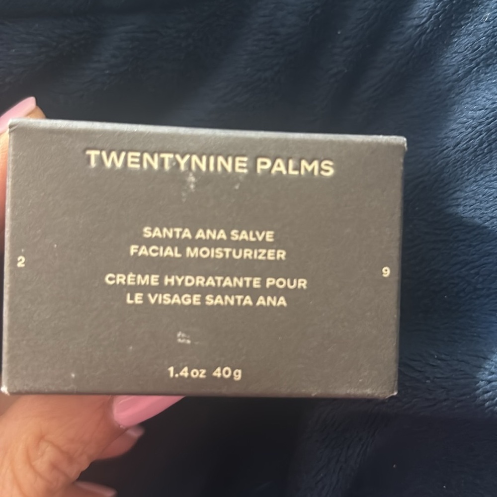 RETAIL $87 Twentynine Palms Santa Ana Salve Facial Moisturizer*Hyaluronic Acid